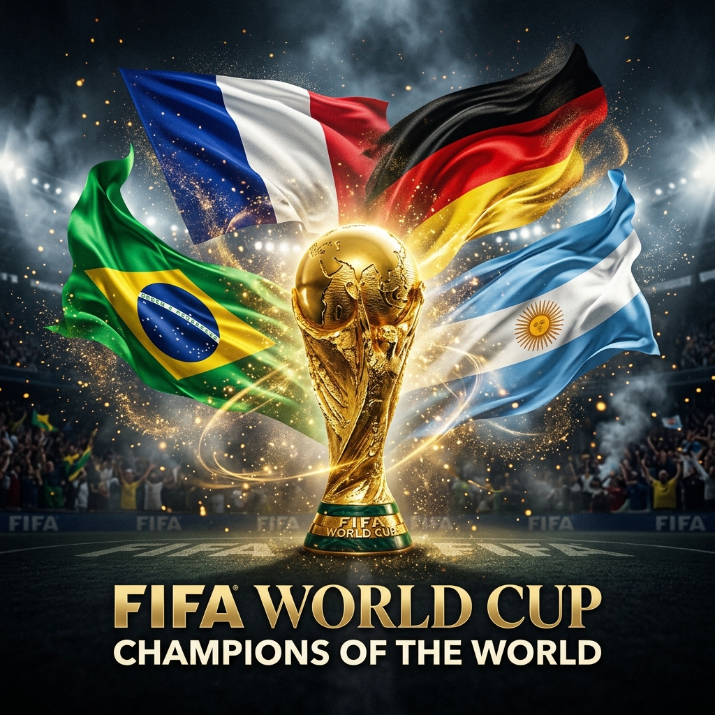 Favoritos da Copa do Mundo 2026: onde o Brasil entra na briga pelo título?