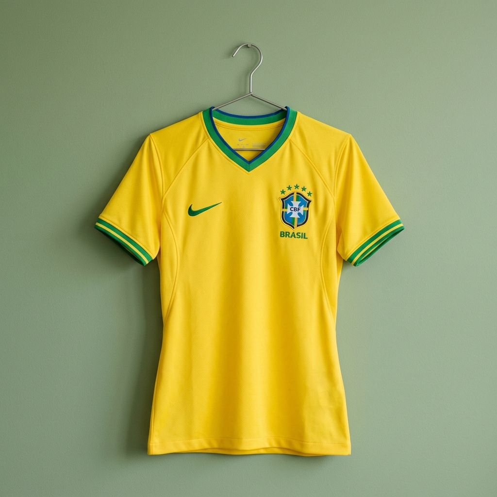 Camisa Feminina Oficial da Seleção Brasileira
